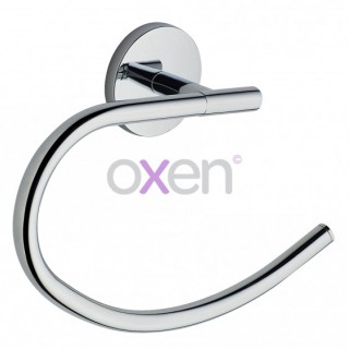 Toallero de anilla Medina de acero Inox