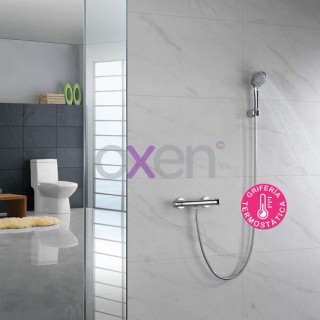 Grifo termosttico de ducha Basic con equipo