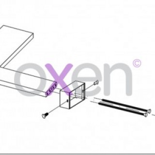 Soporte Pared Aplique Led